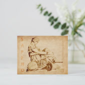 ヴィンテージサッポーはがき ポストカード (スタンド正面)