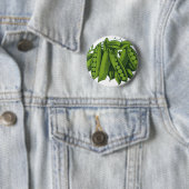 ヴィンテージサトウキビ，食品，健康な野菜 缶バッジ (インサイチュ)