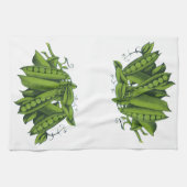 ヴィンテージサトウピーナッツ、ヘルシーフード野菜 キッチンタオル (横)