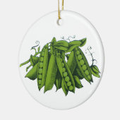 ヴィンテージサトウピーナッツ、ヘルシーフード野菜 セラミックオーナメント (左)