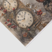 ヴィンテージサトナクロース父クリスマスデクページ 薄葉紙 (詳細)