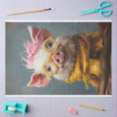 ヴィンテージサニースナウットピグデクページ 薄葉紙 (クラフト)