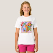 ヴィンテージサファリアニマルTシャツ Tシャツ (正面フル)