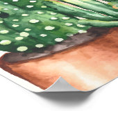 ヴィンテージサボクブーツベビーシャワーウェルカム ポスター (角)