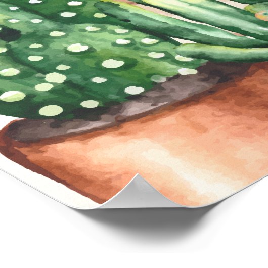 ヴィンテージサボクブーツベビーシャワーウェルカム ポスター (角)