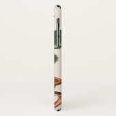 ヴィンテージサボテン花、多肉植物 Case-Mate iPhoneケース (裏面/左)