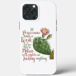 ヴィンテージサボテン・オブ・J Pレドゥーテ図解入りの、写真付きの iPhone 13 PRO MAXケース