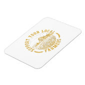 ヴィンテージサポートローカル農家農業ファームFa マグネット (左側)