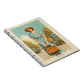 ヴィンテージサマーストリートインパリ ノートブック (右側)