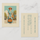 ヴィンテージサマーストリートインパリ 名刺 (正面/裏面)