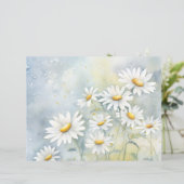 ヴィンテージサマーデイジースクラップブック紙 (スタンド正面)