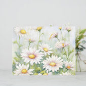 ヴィンテージサマーデイジースクラップブック紙 (スタンド正面)