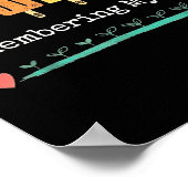 ヴィンテージサマーノスタルジックおもしろ教授 ポスター (角)