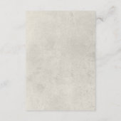 ヴィンテージサマーヒマワリフローラ披露宴 エンクロージャーカード (裏面)