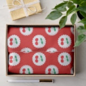 ヴィンテージサマーホワイト&レッドさくらんぼ 薄葉紙 (ギフト)