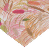 ヴィンテージサマーボホワイルドフラワーパンパスグラス テーブルクロス (アングル)