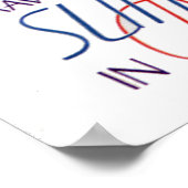 ヴィンテージサマーリゾート鉄道旅行 ポスター (角)