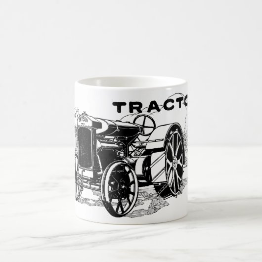 ヴィンテージサムソントラクターアド コーヒーマグカップ (中央)