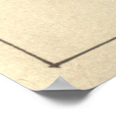 ヴィンテージサメイラストレーション ポスター (角)