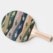 ヴィンテージサメ波 卓球ラケット (横)