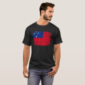 ヴィンテージサモア国旗 Tシャツ (正面フル)