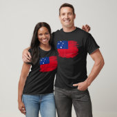 ヴィンテージサモア国旗 Tシャツ (ユニセックス)
