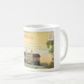 ヴィンテージサラソタ，フロリダ コーヒーマグカップ (正面右)