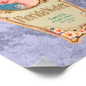 ヴィンテージサルコフロリダウォーター香水ラベルポスター ポスター (角)