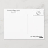 ヴィンテージサルト・ステ。麻里江 ポストカード (裏面)