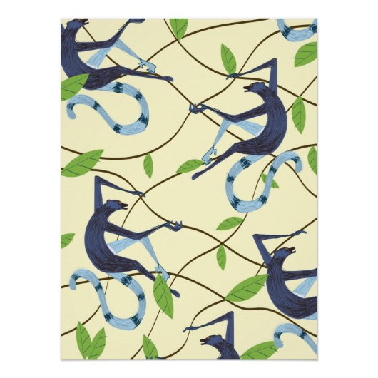 ヴィンテージサル ポスター (正面)