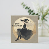 ヴィンテージサレムウィッチゴシッ不気味クハロウィーン カード (スタンド正面)