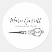 ヴィンテージサロン事業 ラウンドシール (正面)