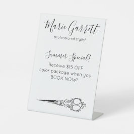 ヴィンテージサロン事業 台座サイン