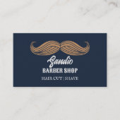 ヴィンテージサロン美容師理容師店 名刺 (正面)