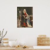 ヴィンテージサンアンとヴァージンメアリーカトリック ポスター (キッチン)