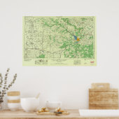 ヴィンテージサンアンジェロTXトポ ポスター (キッチン)