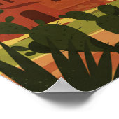 ヴィンテージサンアントニオ ポスター (角)