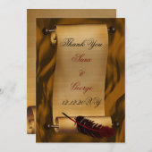 ヴィンテージサンキューカード サンキューカード (正面/裏面)