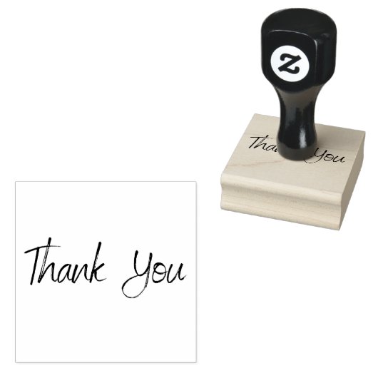 ヴィンテージサンキュースモールビジネストレンディー ラバースタンプ (押印)