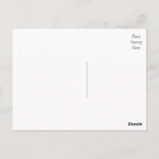 ヴィンテージサンキューブラック動揺してシャルボード ポストカード (裏面)