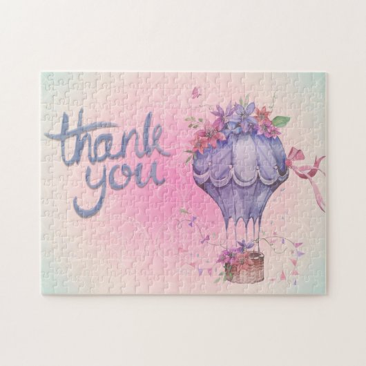 ヴィンテージサンキューホットエアバルーン ジグソーパズル (横)