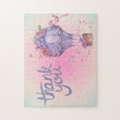 ヴィンテージサンキューホットエアバルーン ジグソーパズル (縦)