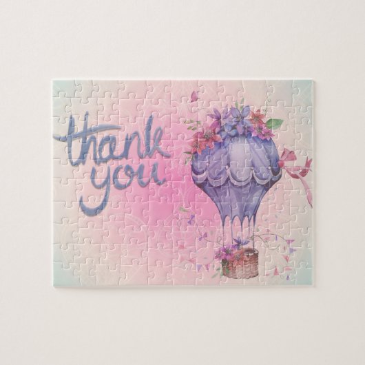 ヴィンテージサンキューホットエアバルーン ジグソーパズル (横)