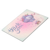 ヴィンテージサンキューホットエアバルーン ノートパッド (アングル)