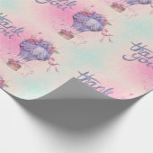 ヴィンテージサンキューホットエアバルーン ラッピングペーパー (角)