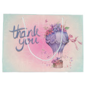 ヴィンテージサンキューホットエアバルーン ラージペーパーバッグ (裏面)