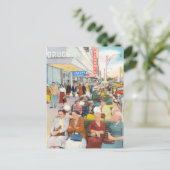 ヴィンテージサンクトペテルブルク，フロリダ ポストカード (スタンド正面)