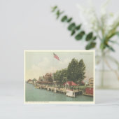 ヴィンテージサンクレアデトロイトミシガン ポストカード (スタンド正面)