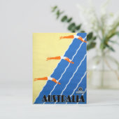 ヴィンテージサンシャインとサーフinオーストラリア旅行 ポストカード (スタンド正面)