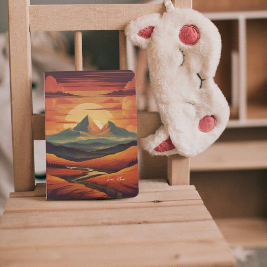 ヴィンテージサンセットのミニマル表示名 プランナー手帳